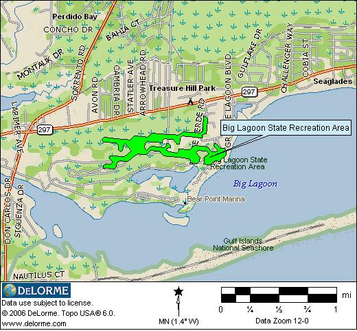 State Park Location Map