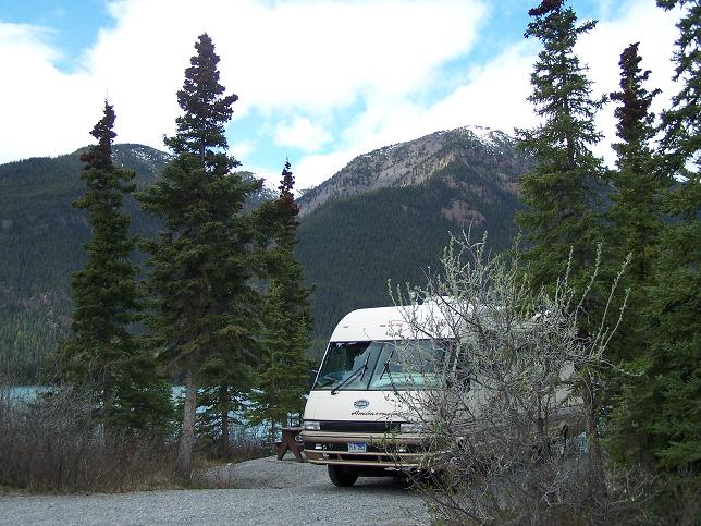Muncho Lake Campsite