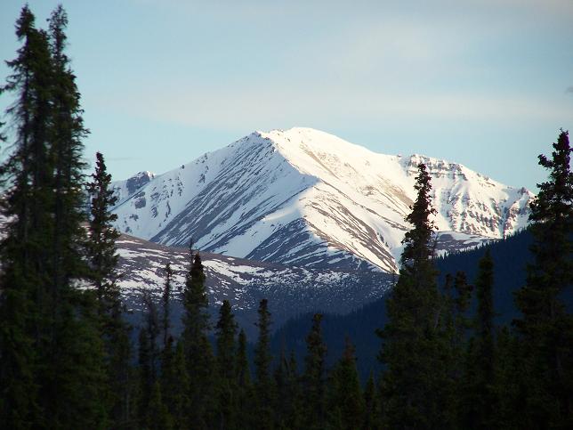 Sunset At Muncho Lake