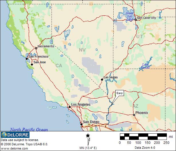 RV Camping - Earp California Location