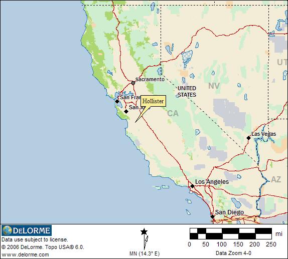RV Camping - Hollister California Location