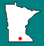 Blue Earth RV Camping Location Map