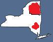 Adirondack State Park RV 
Camping Location Map