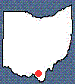 Ironton RV Camping Location Map