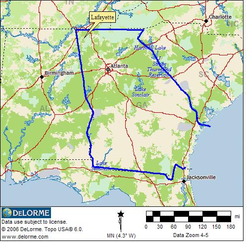 LafayetteLocationMap