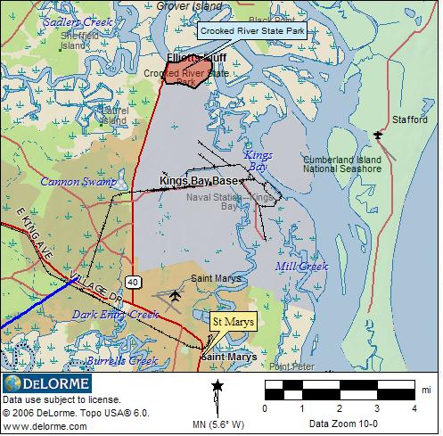 StMarysCampingLocationMap