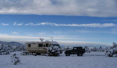Winter RV Camping